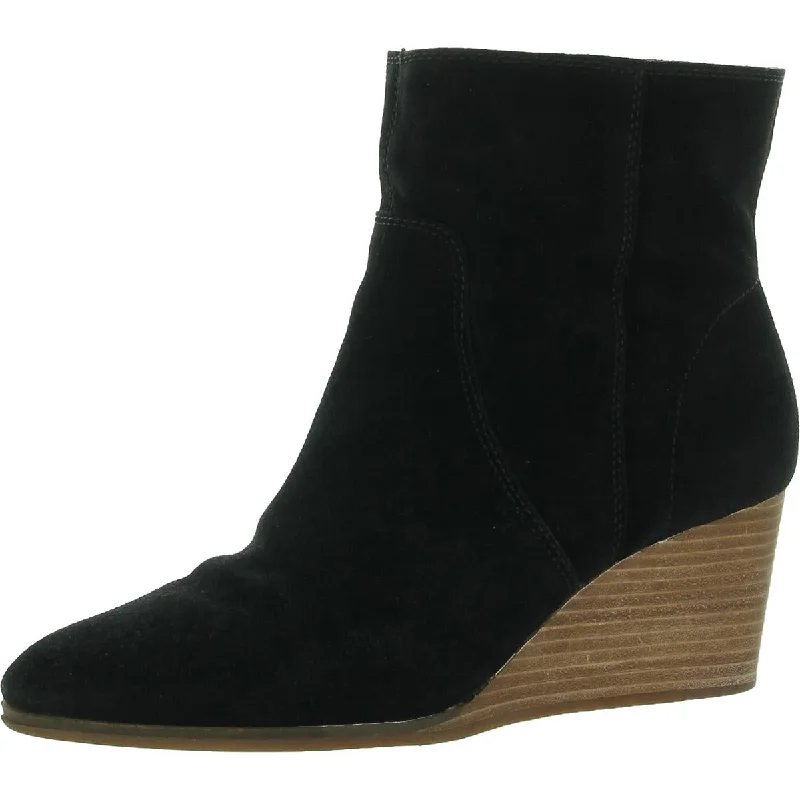 Bold Fashion Boots Sale Lucky Brand Womens Wafael Padded Insole Wedge Booties