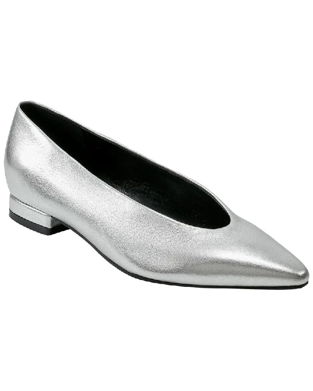 Trendy Threads Marc Fisher LTD Gunner Leather Flat
