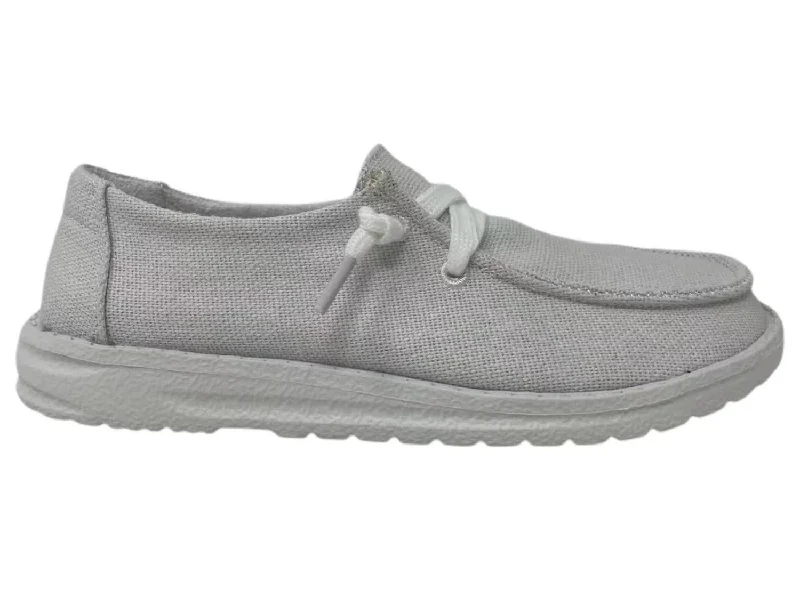 Absurdly Cheap Sale Match Me Slip-On Shoes In White