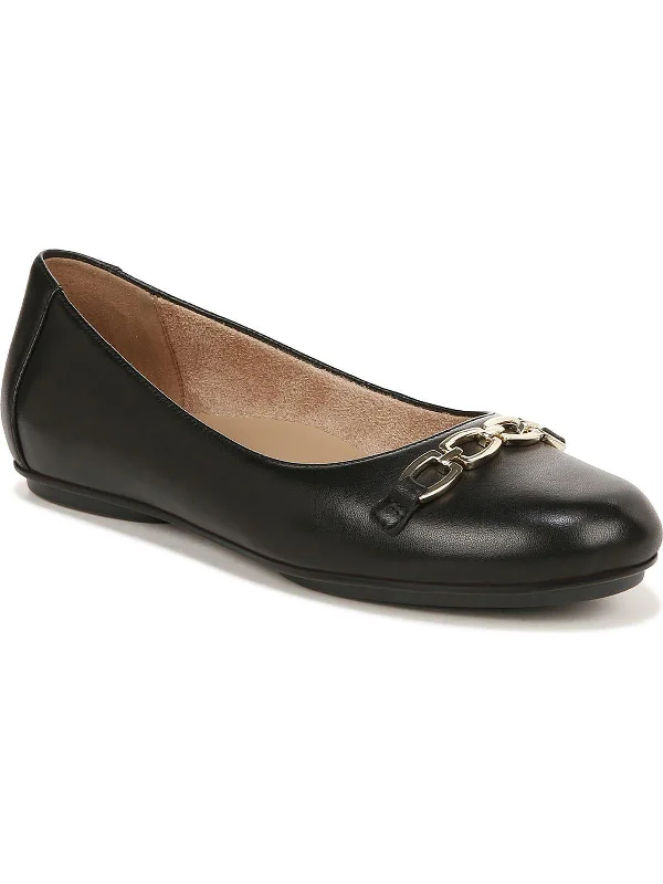 Unbeatable Prices Mira Womens Leather Slip On Ballet Flats