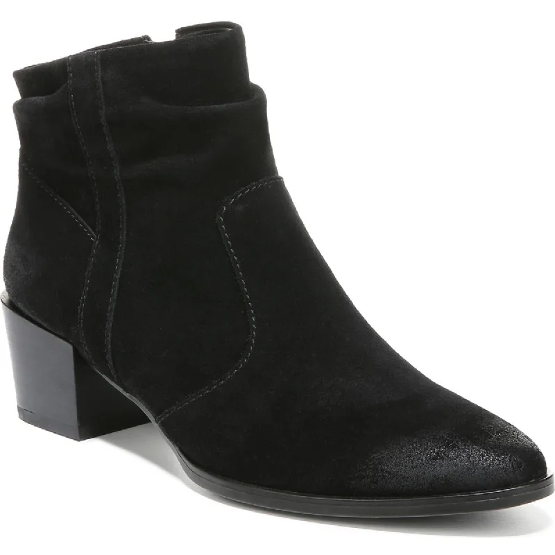Slip-On Shoes Promotion Naturalizer Womens Gina Block Heel Ankle Boots