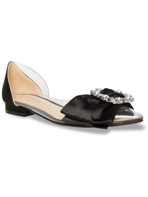 Seasonal Footwear Sale Nelie Womens Satin Embellished D'Orsay