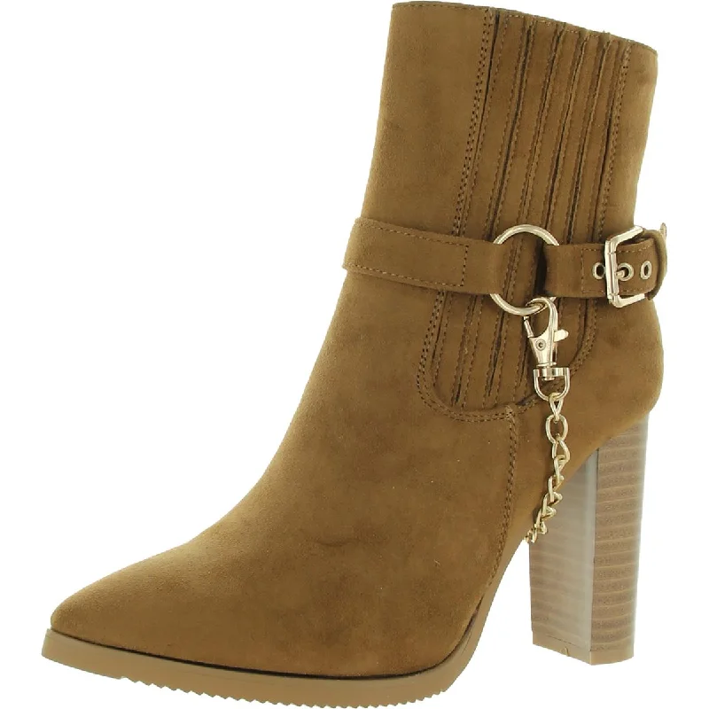 Snag Fabulous Fashion Bargains New York & Company Womens Harness Chain Ankle Boots