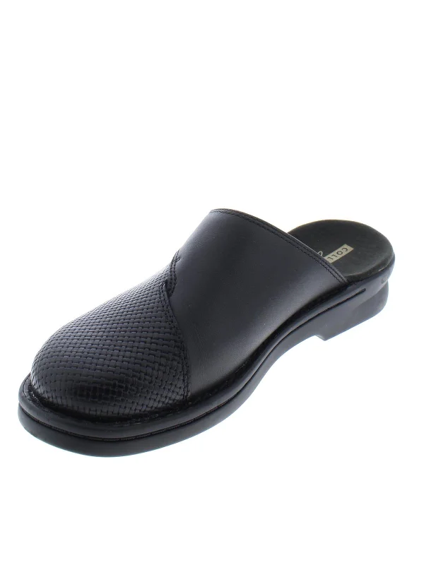 Unbeatable Prices Patty Tayna Womens Leather Slip On Clogs