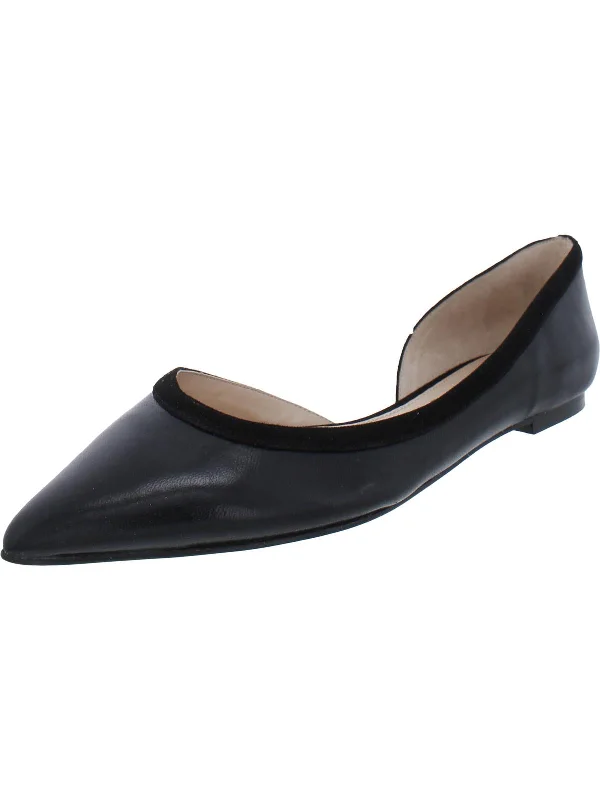 Comfortable Shoes Promotion Rena Womens Leather Slip On D'Orsay