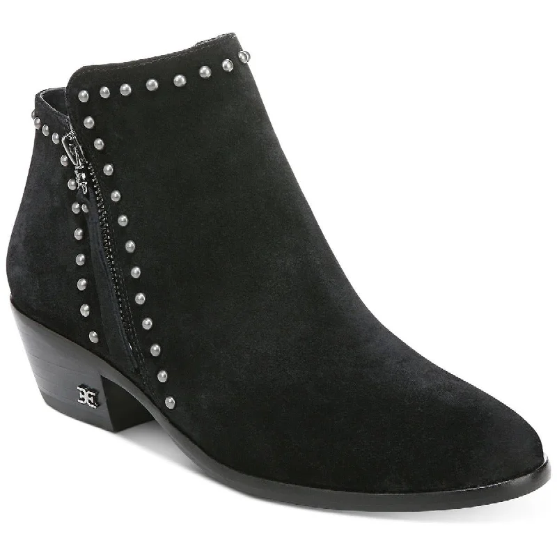 Chic And Trendy Sam Edelman Womens Paola Suede Round Toe Ankle Boots