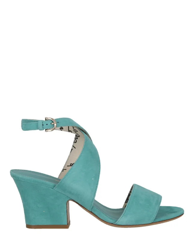 Sheena Suede Heel Sandals