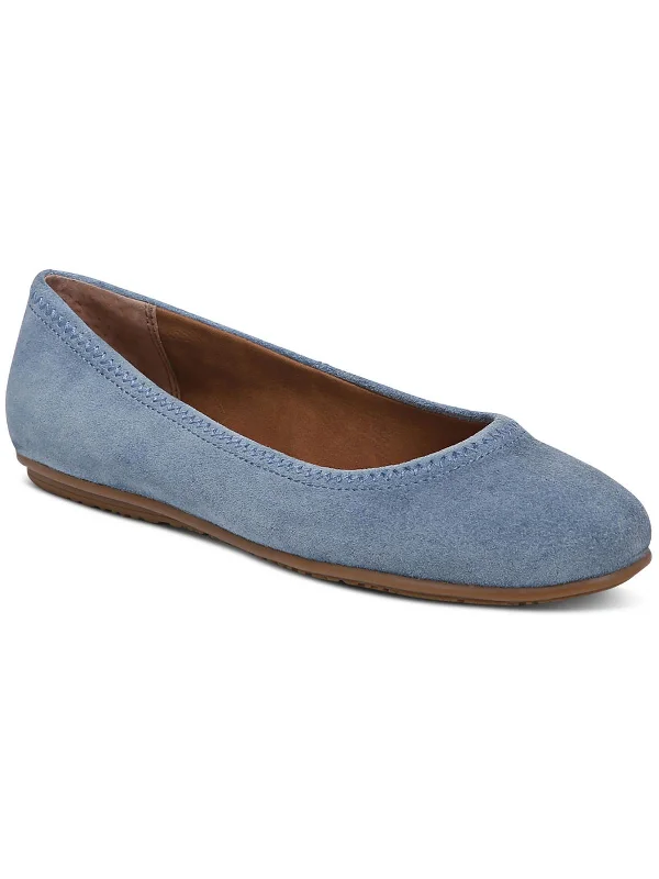 washed denim suede leather
