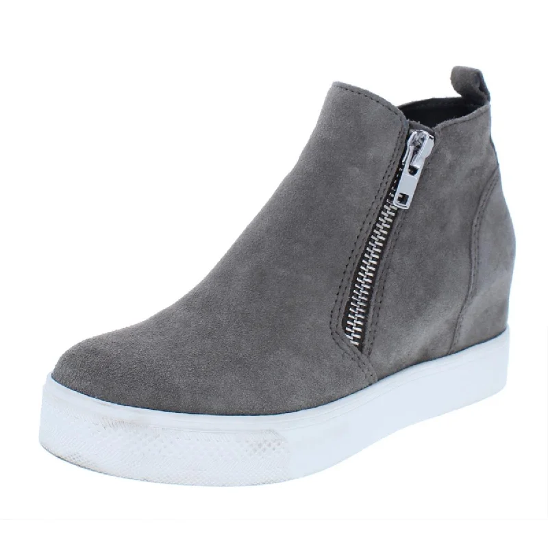 Sale On Sale Steve Madden Womens Wedgie Double Zipper Booties Wedge Boots