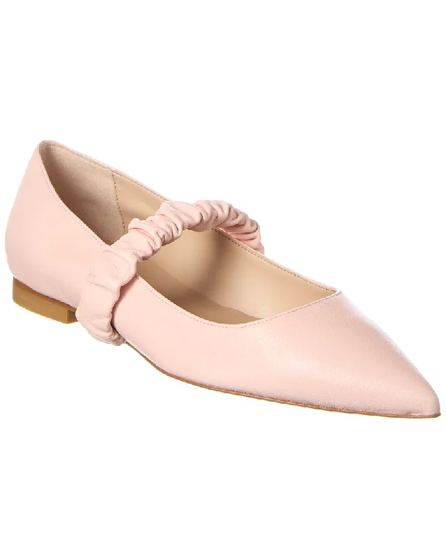 Modern Fashion Loafers Stuart Weitzman Maxine Leather Ballet Flat