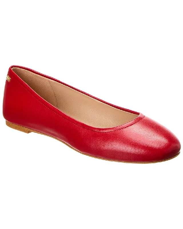 Fashion Forward Stuart Weitzman Nadine Leather Flat