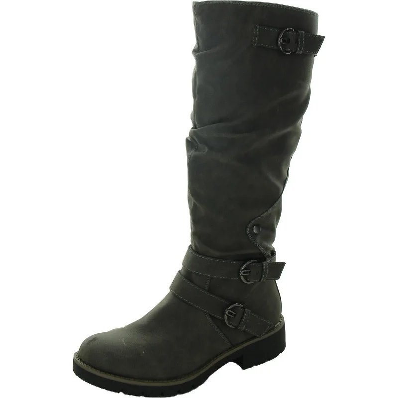 Modern Fashion Sale Sun + Stone Womens Brinley Faux Leather Tall Knee-High Boots