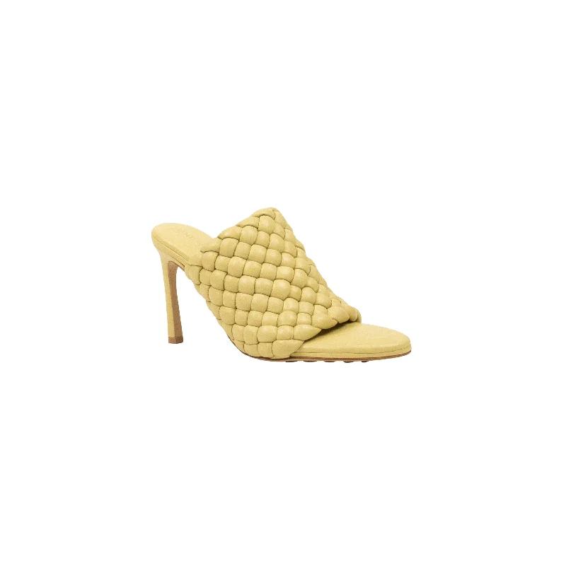 Tapioca Woven Heeled Mules