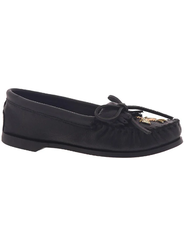 Effortless Style Shoes Sale Thunderbird Womens Leather Beaded Moccasins