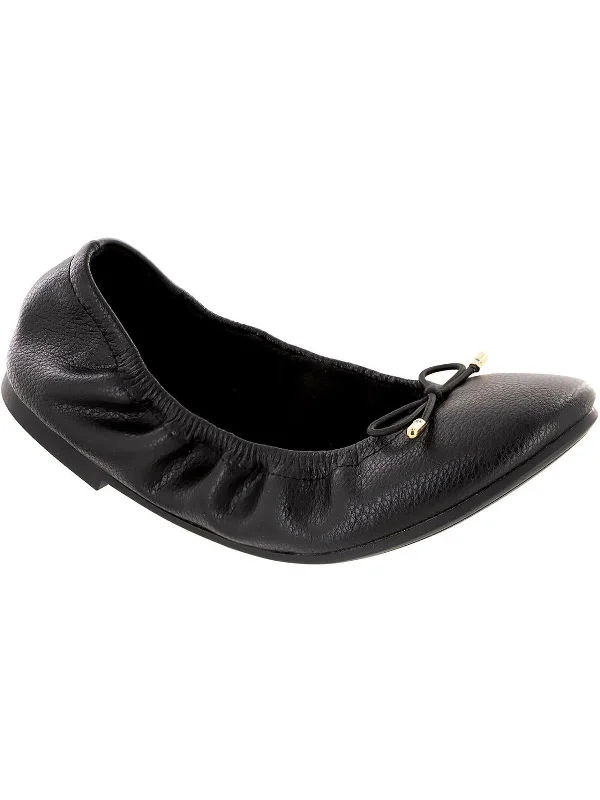 Top Deals URI Womens Leather Round toe Flat Shoes