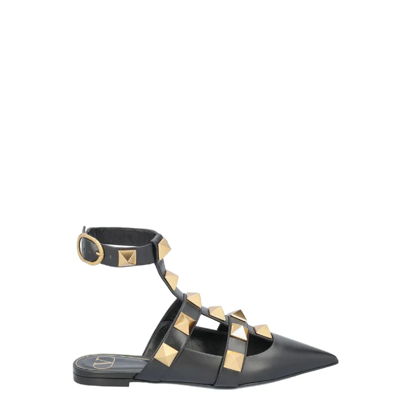 Flash Sales This Week Valentino Garavani Roman Stud Flat Ballets