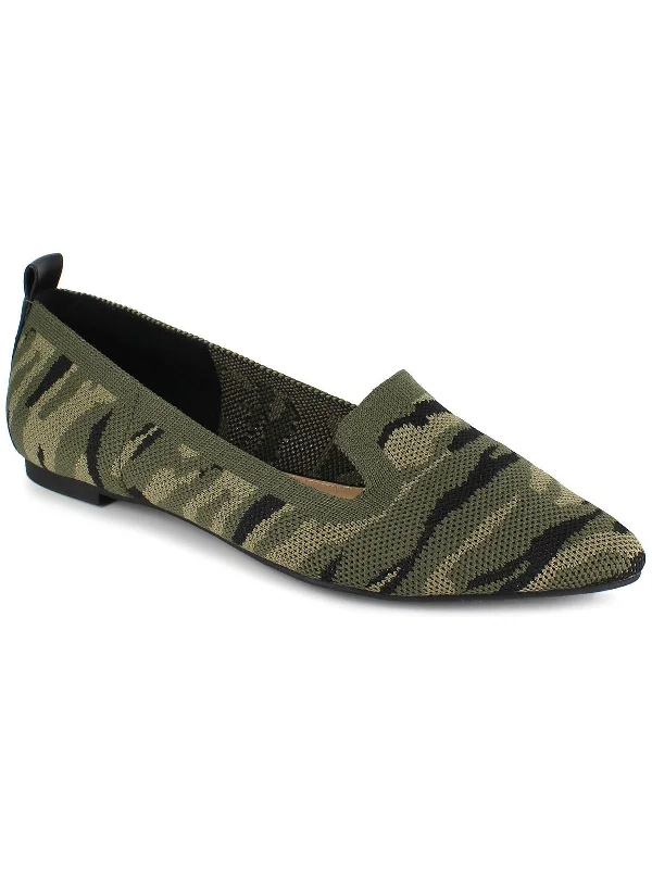 End-Of-Season Clearance Vanya Womens Pointed Toe Slip-On Ballet Flats