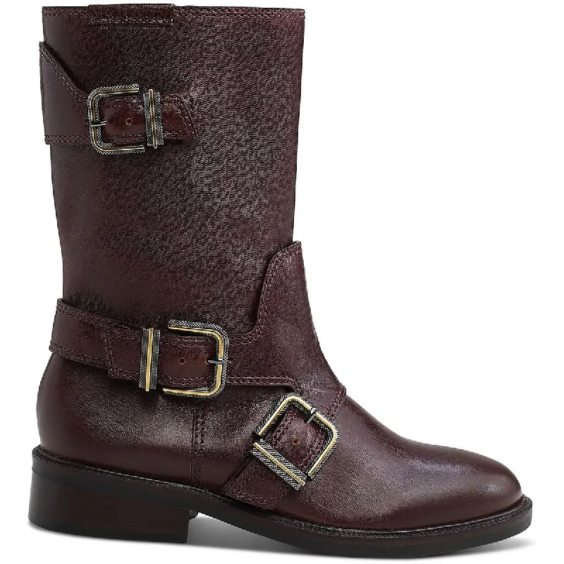 Fashionable Women's Sneakers Vince Camuto Womens Alicenta Buckle Mid-Calf Boots