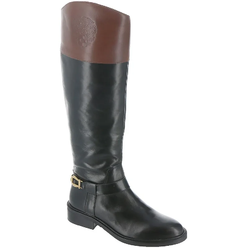 Breathable Shoes Discount Vince Camuto Womens Amanyir Leather Knee-High Boots