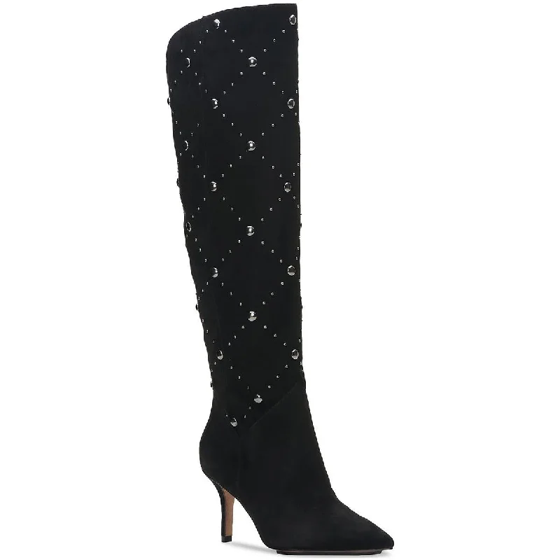 Women's Soft Sole Shoes Vince Camuto Womens Fimulie Studded Over-The-Knee Boots