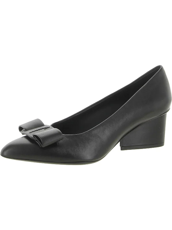 Viva 55 Womens Leather Dressy Pumps