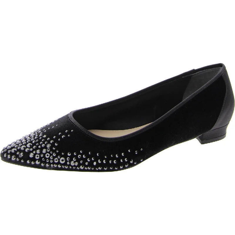 Chic And Edgy WENDI Womens Flats Pointed Toe Ballet Flats