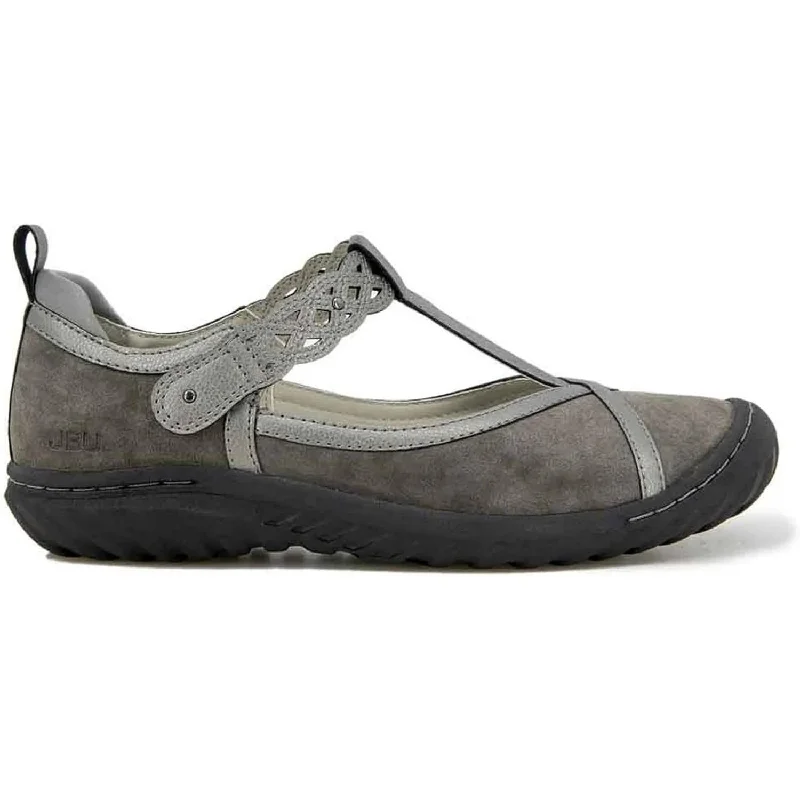 Affordable Shoe Fashion Women's Buttercup Flat Shoes - Wide Width In Grey/grey