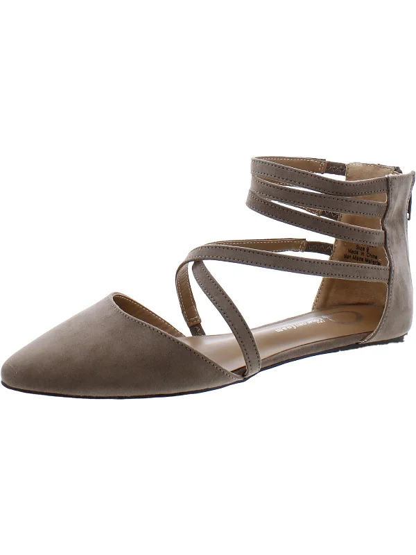 Urban Style Promotions Womens Comfort Insole Manmade Flat Shoes
