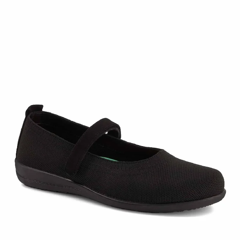 Luxury Women's Shoes Women's Comfort Mary Janes Textile Shoes In Black