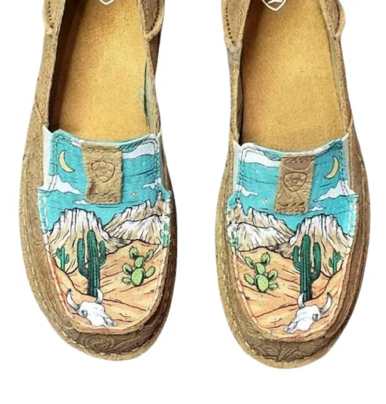Women's Flats Sale Women's Cruiser Arizona Skies In Tan