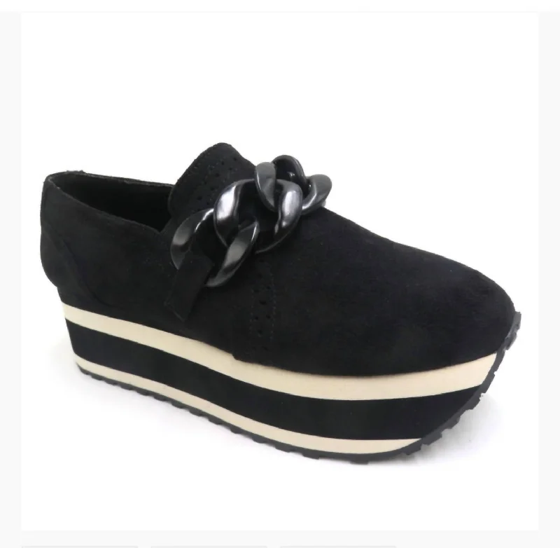 Women's Down Time Slip On Shoes In Black