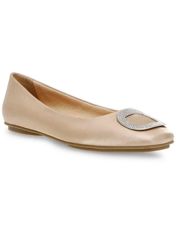 Women's Flats Sale Womens Embellished Square Toe Moccasins