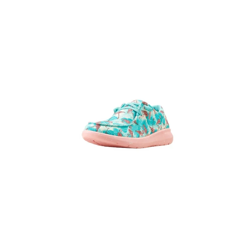 Comfortable Formal Shoes Women's Hilo Shoes In Flamingo Print