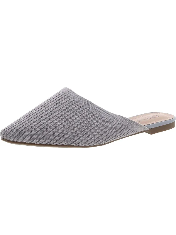 Chic Style Womens Knit Pointed toe Flat Shoes