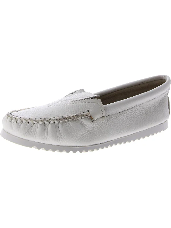 Season Offer Womens Leather Brogue Moccasins