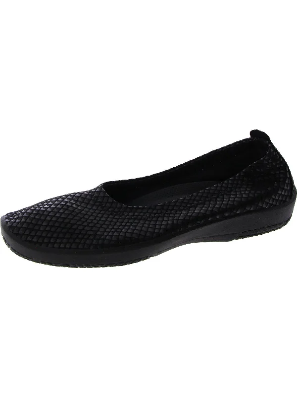 All-Season Shoes Deal Womens Padded Insole Slip On Ballet Flats