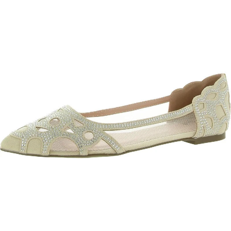 Women's Versatile Shoes Womens Slip On Rhinestone Ballet Flats