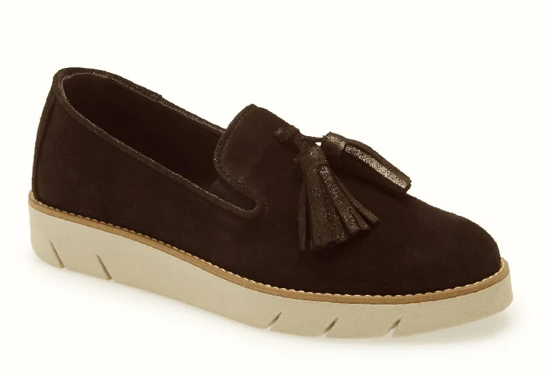 Inspired By You, Designed For You Women's Traveler Too Suede Loafer In Brown