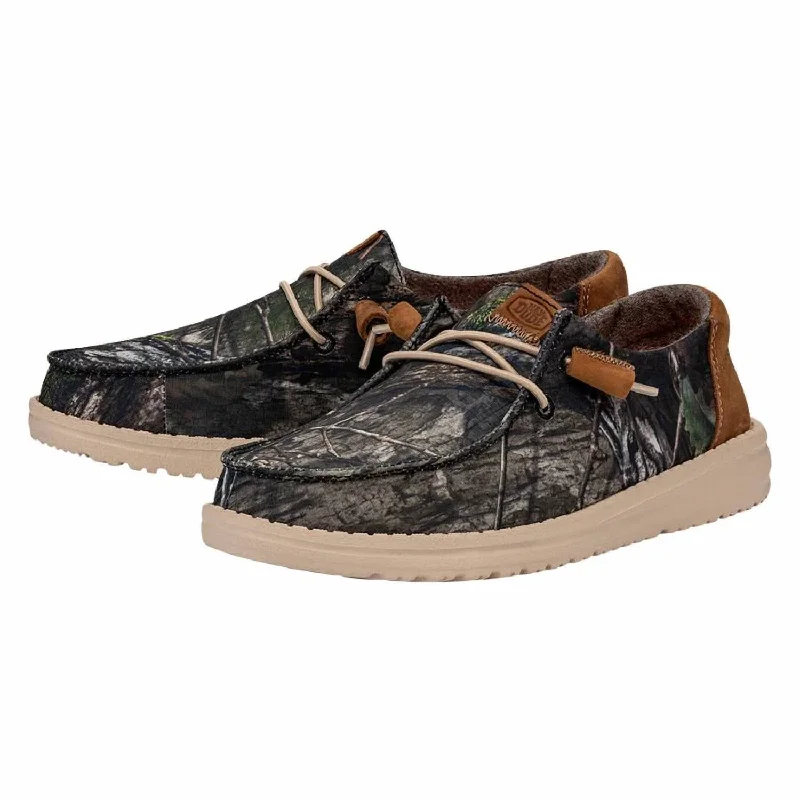 Stylish Deals Women's Wendy Mossy Oak Shoes In Camo