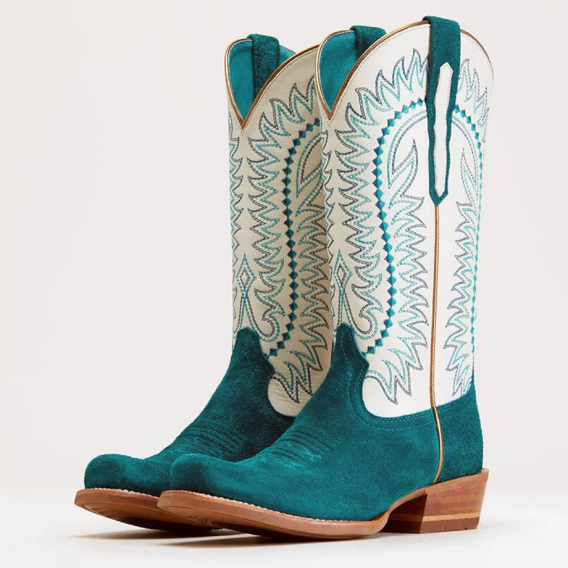 Ariat Women's Ancient Turquoise Roughout Boots