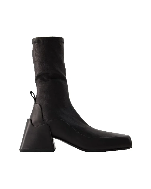 Ankle Boots - Jil Sander - Leather - Black