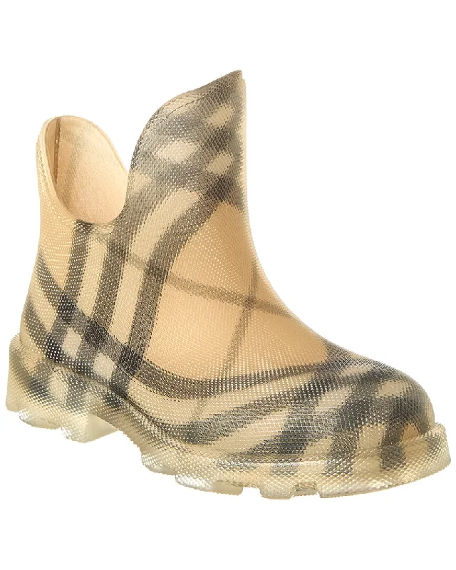 Burberry Check Marsh Low Rubber Boot