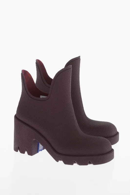 Burberry Rubber Marsh Pull-On Booties 8Cm