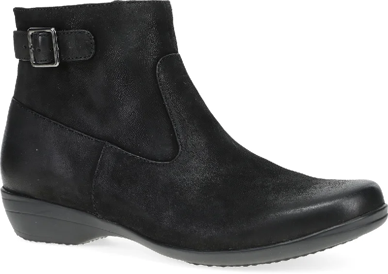 Finnley Zip Up Black Boot