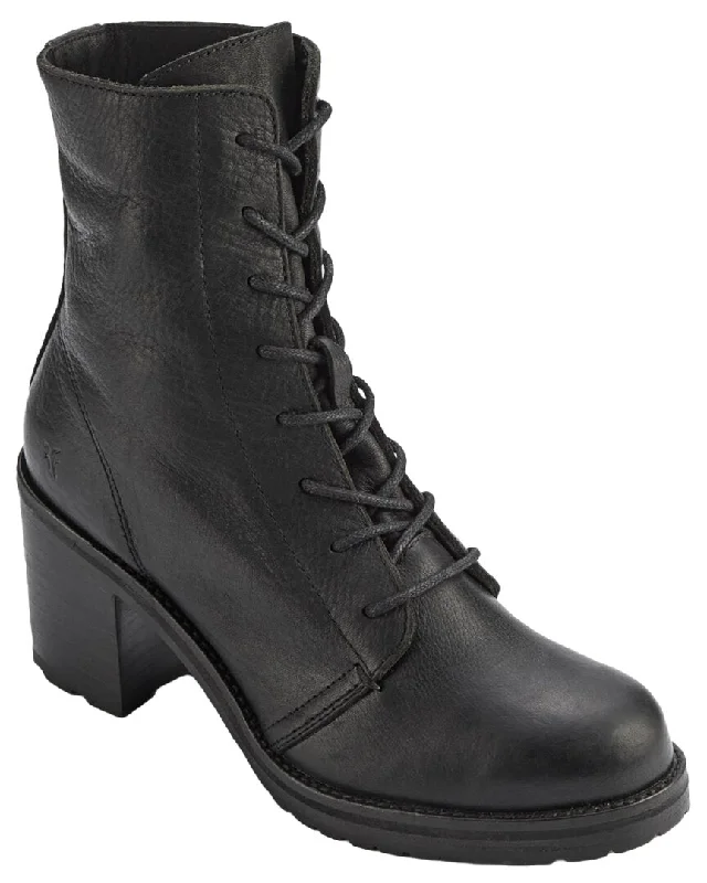 Frye Karen Leather Combat Boot