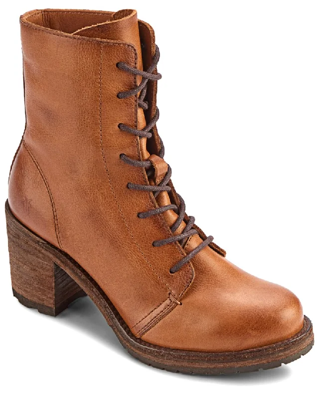 Frye Karen Leather Combat Boot