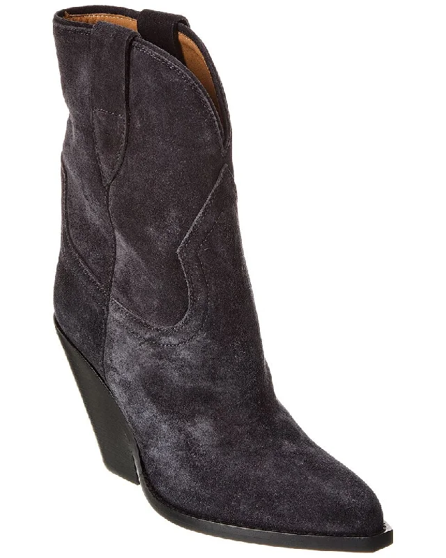 Isabel Marant Leyane Suede Cowboy Boot