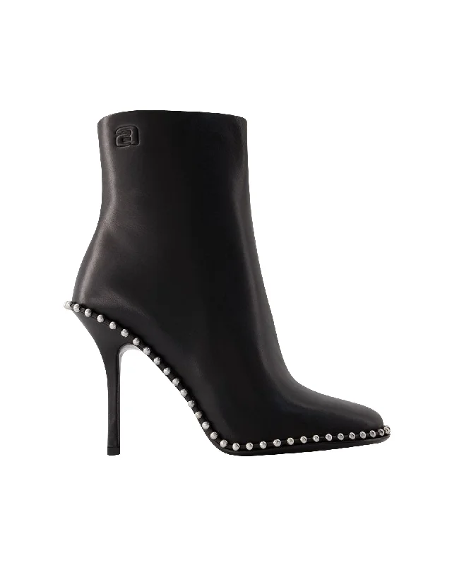 Nova 105 Ankle Boots - Alexander Wang - Leather - Black