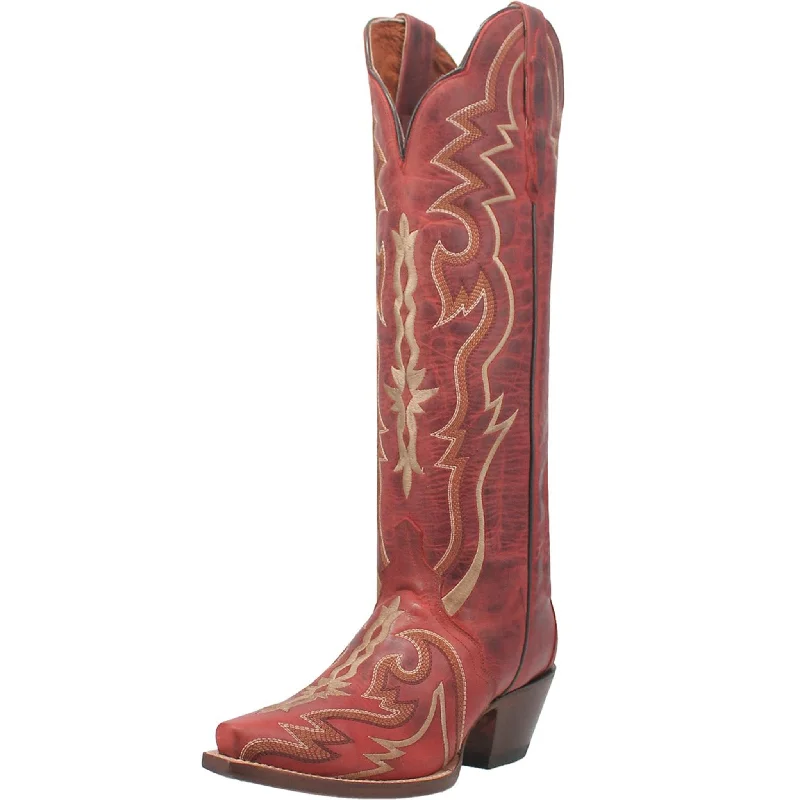 Dan Post Women's Red 16" Snip Toe