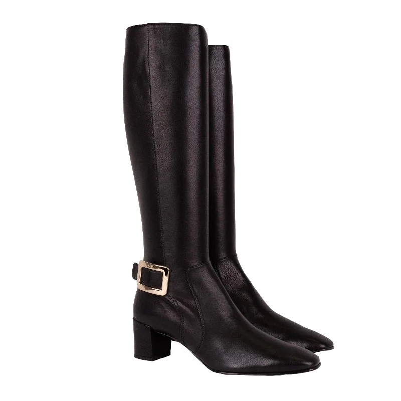 Roger Vivier Womens Black Boot